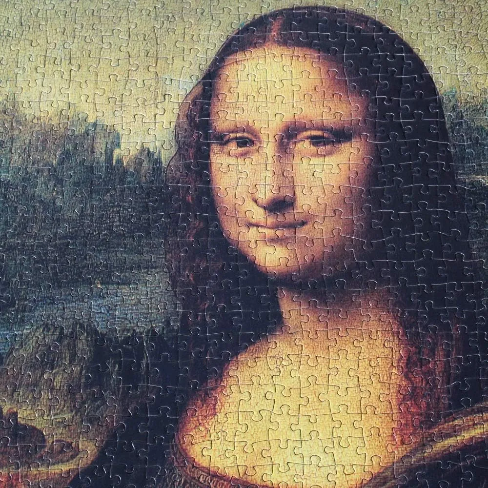 Moruska Mona Lisa by Leonardo da Vinci Jigsaw Puzzle