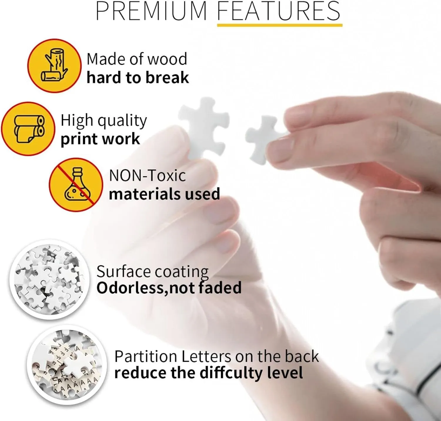 Moruska Autumn Jigsaw Puzzles for Adults 1000 Piece Fall