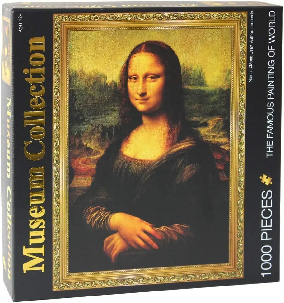 Moruska Mona Lisa by Leonardo da Vinci Jigsaw Puzzle