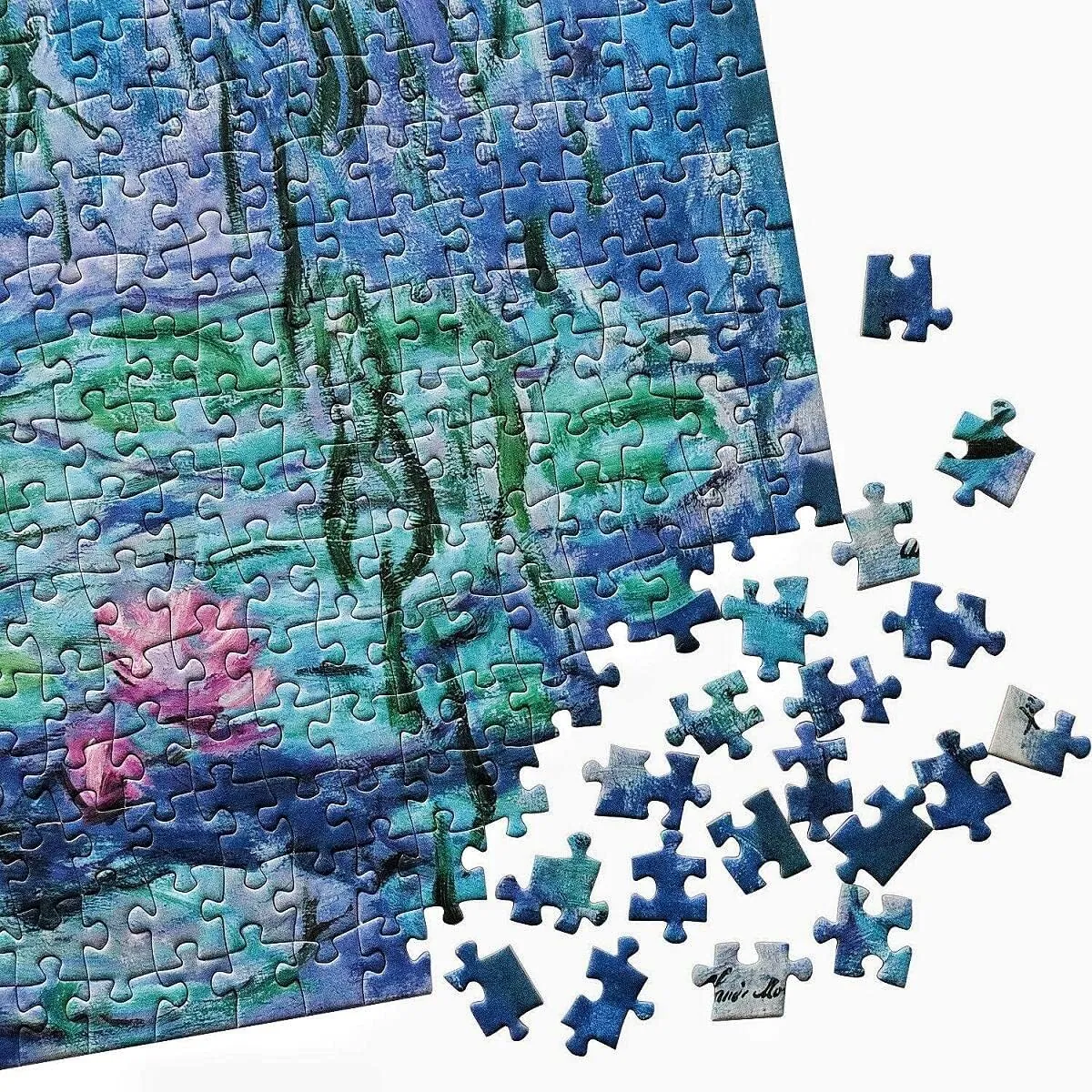 Moruska Water Lilies by Claude Monet Jigsaw Puzzle 1000