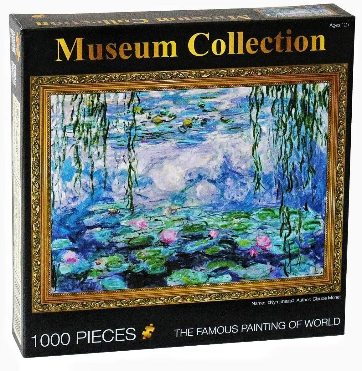 Moruska Water Lilies by Claude Monet Jigsaw Puzzle 1000