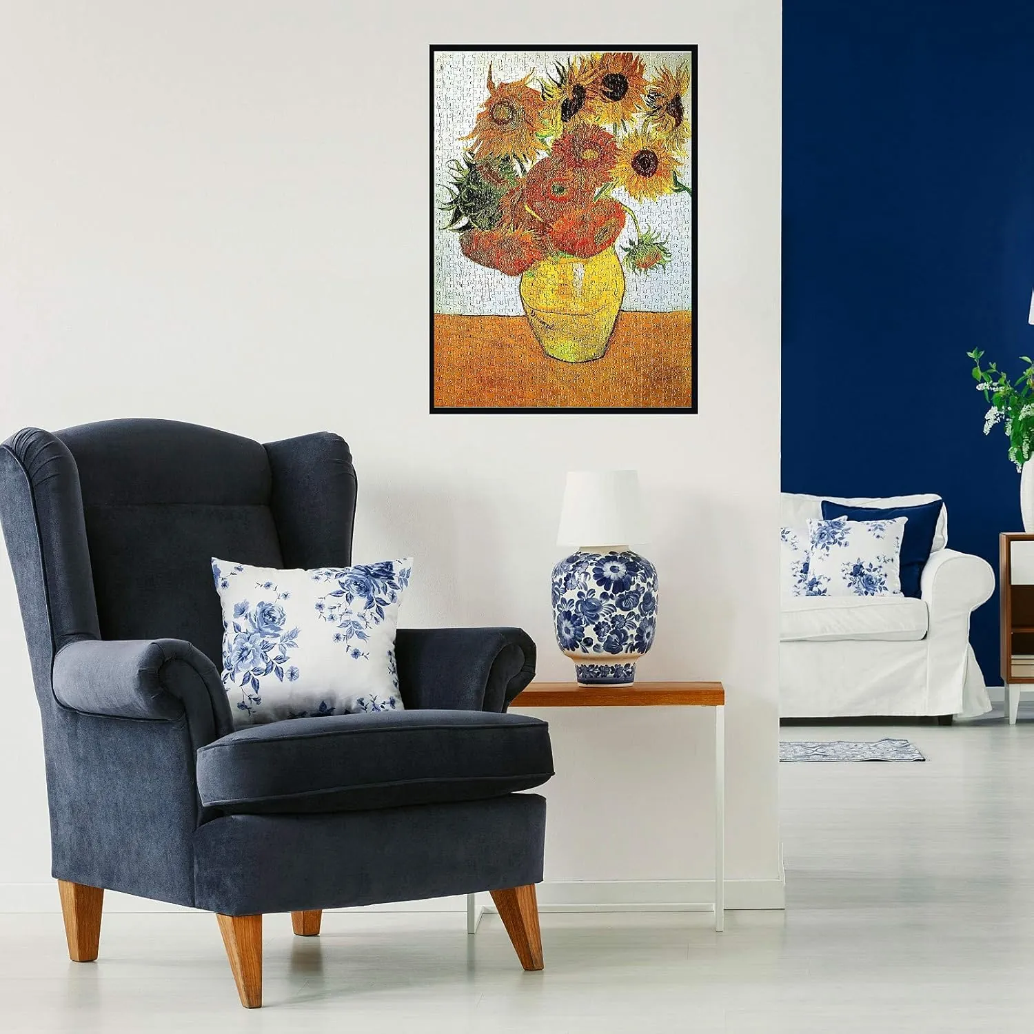 Moruska Sunflowers by Vincent Van Gogh Jigsaw Puzzle 1000