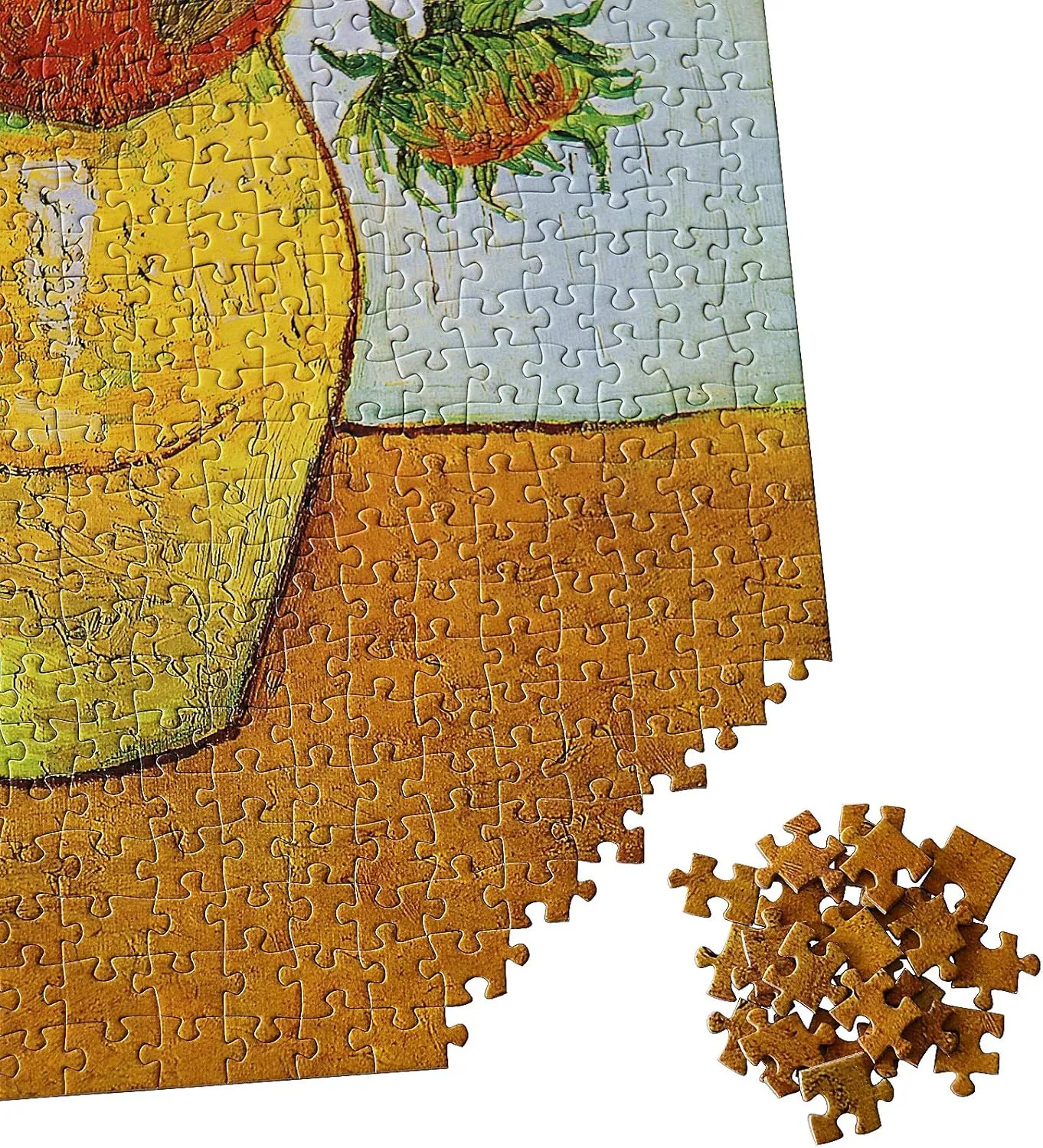 Moruska Sunflowers by Vincent Van Gogh Jigsaw Puzzle 1000